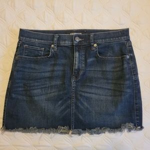 Express Jean Skirt